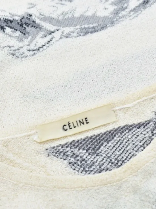 Celine fox silk knit top - Picture 2 of 4